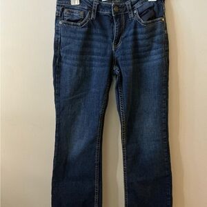 Shyanne Dark Blue Boot Cut Jeans